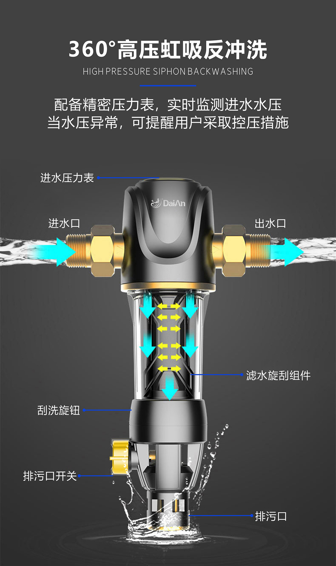 特惠優(yōu)品|戴安大流量前置過濾器，3T/H大流量，(圖9)