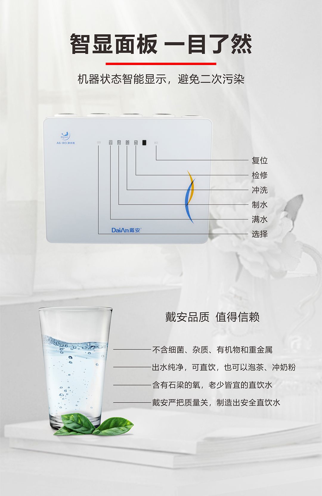 戴安A6反滲透凈水機(圖8)